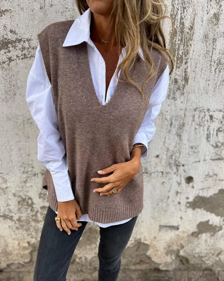 Noah | Comfortable Knit Vest