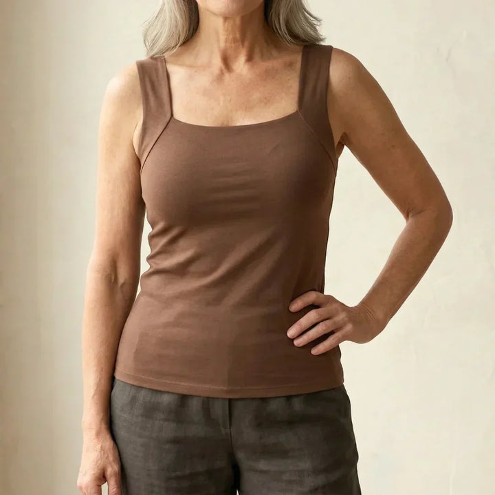 Macy | Built-In Comfort Bra Tanktop