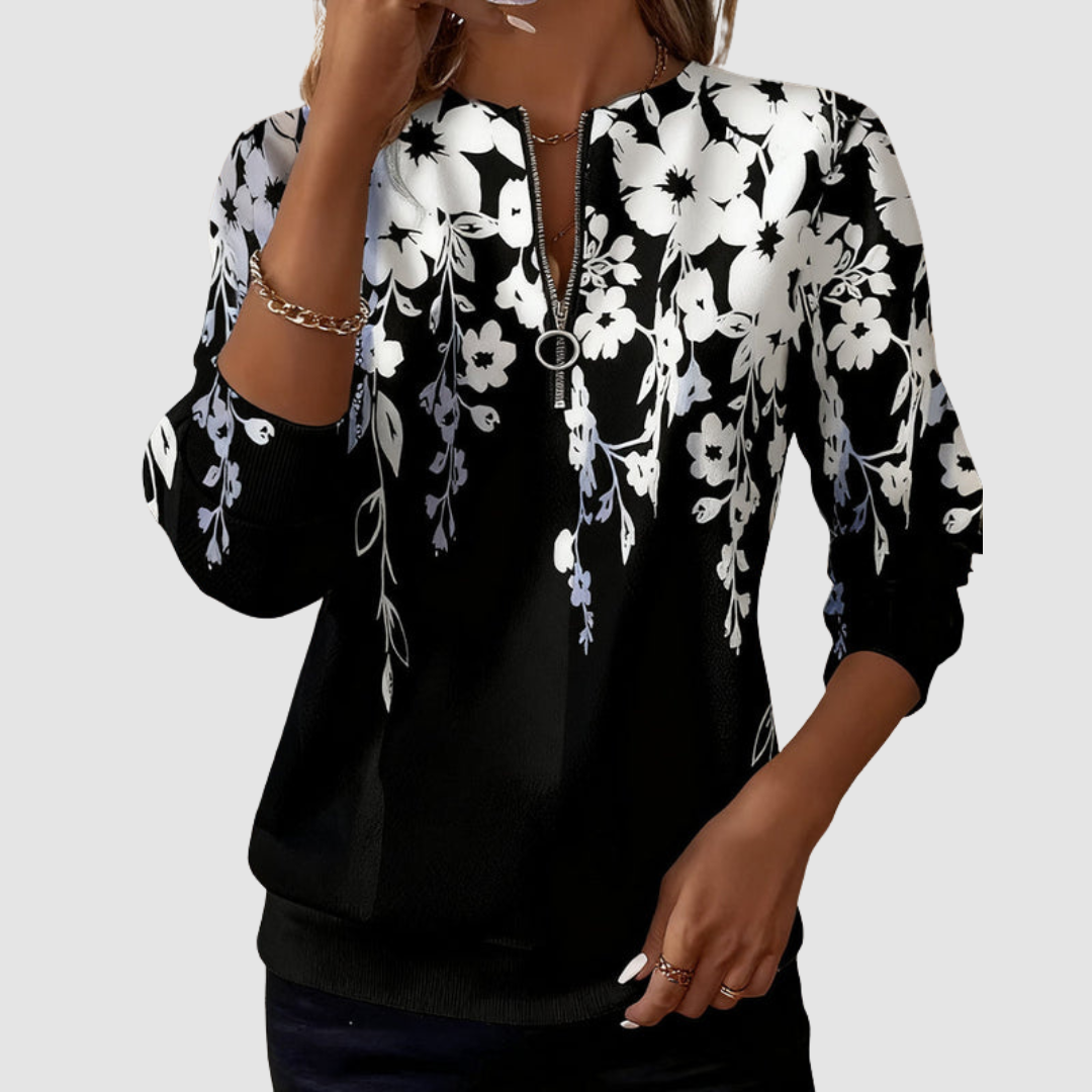 Jillanna | Half Zip Sweatshirt