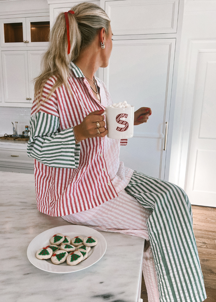 Nora | Striped Pajama Set