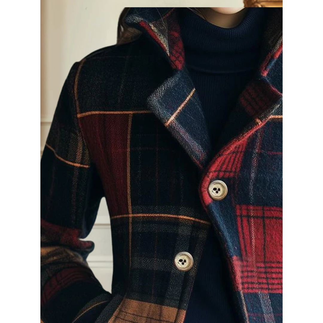 Nella | Classic Plaid Jacket