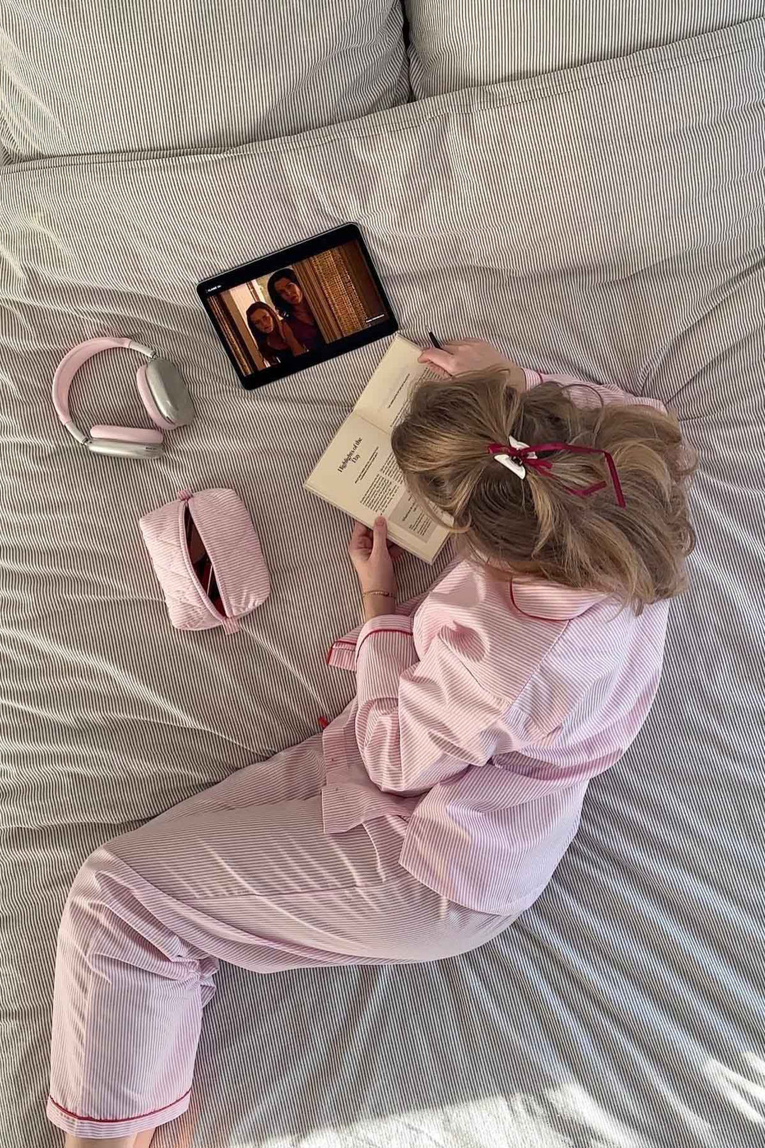 Lily | Pink Heart Pajama Set