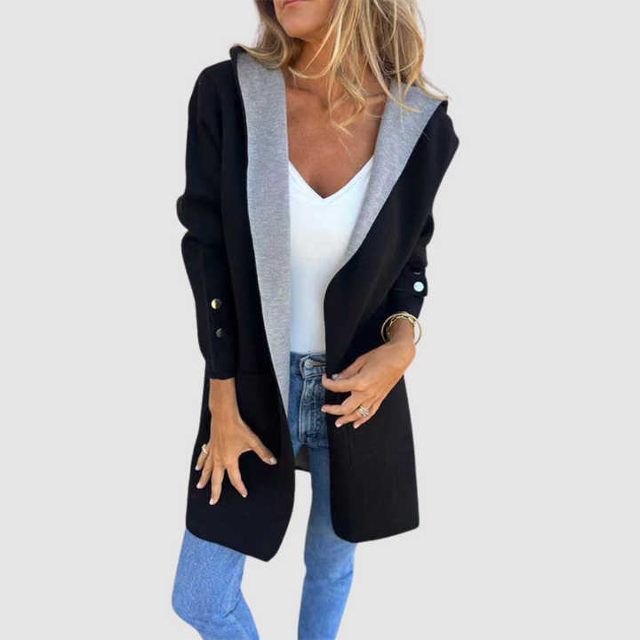 Mariela | Colorblock Hooded Jacket