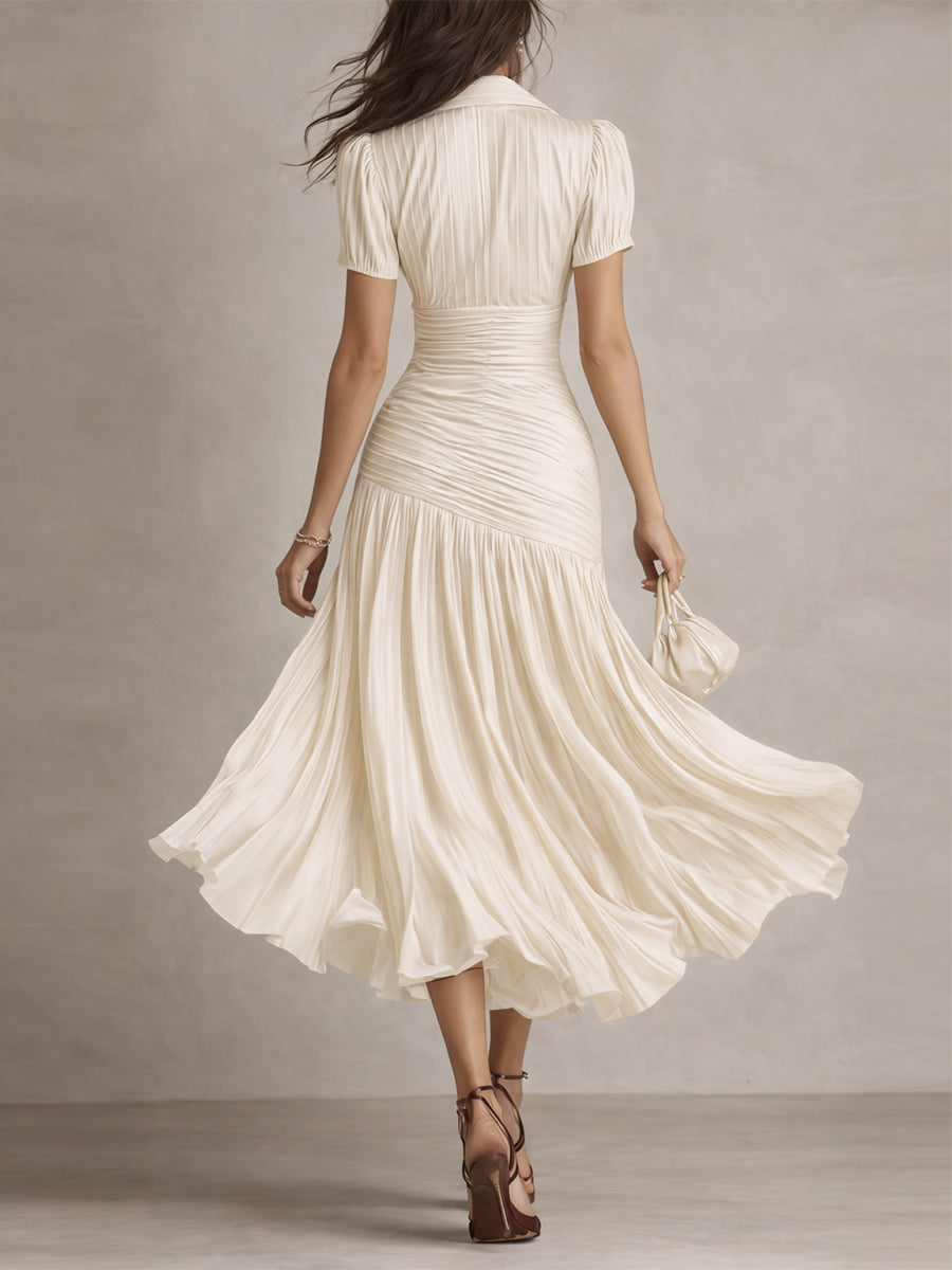 Heidi | Retro Midi Dress