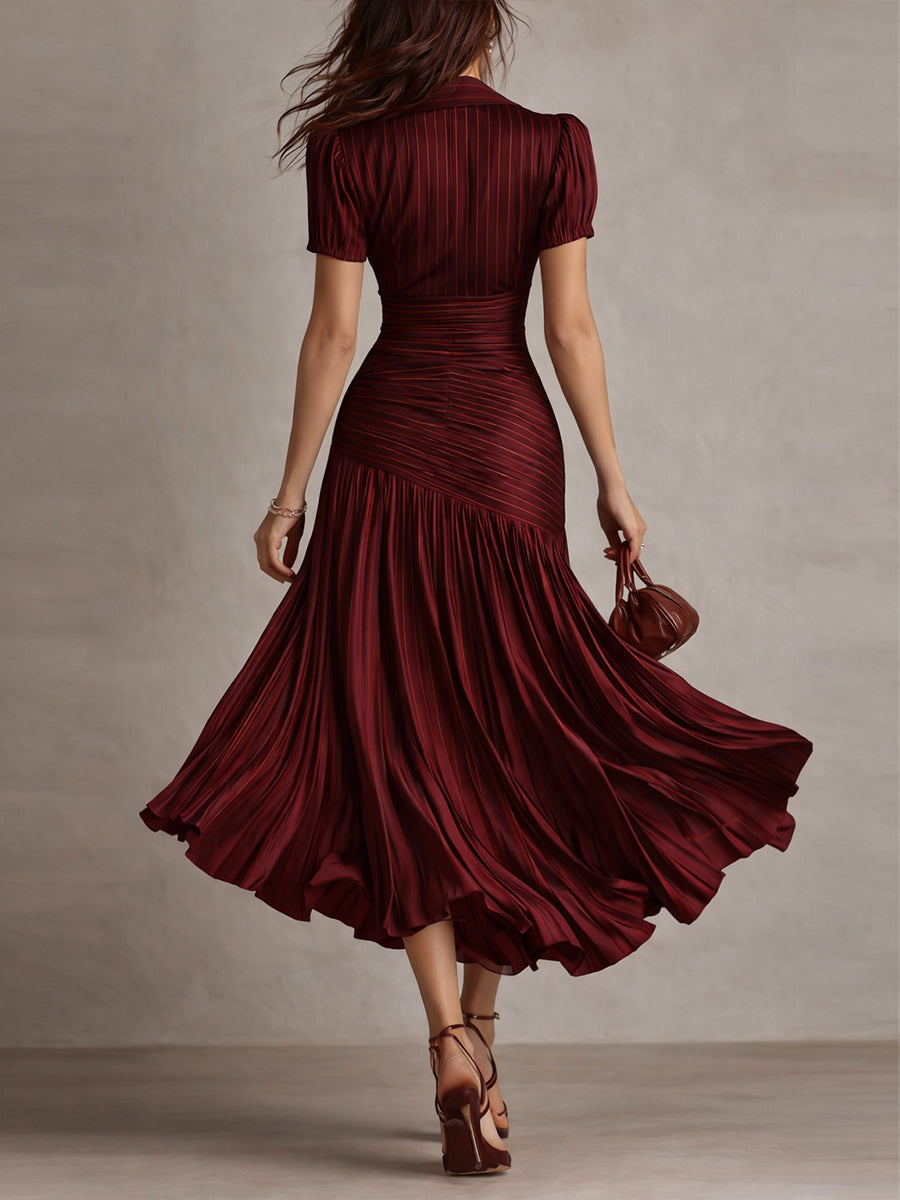 Heidi | Retro Midi Dress