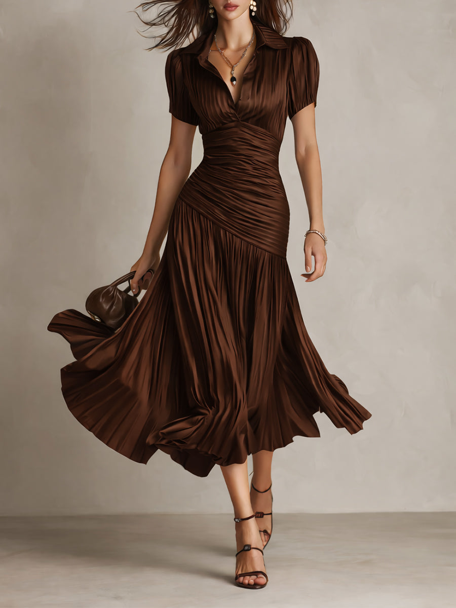 Heidi | Retro Midi Dress