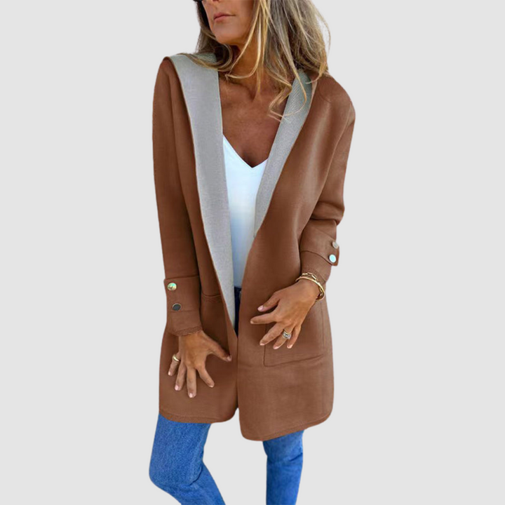 Mariela | Colorblock Hooded Jacket