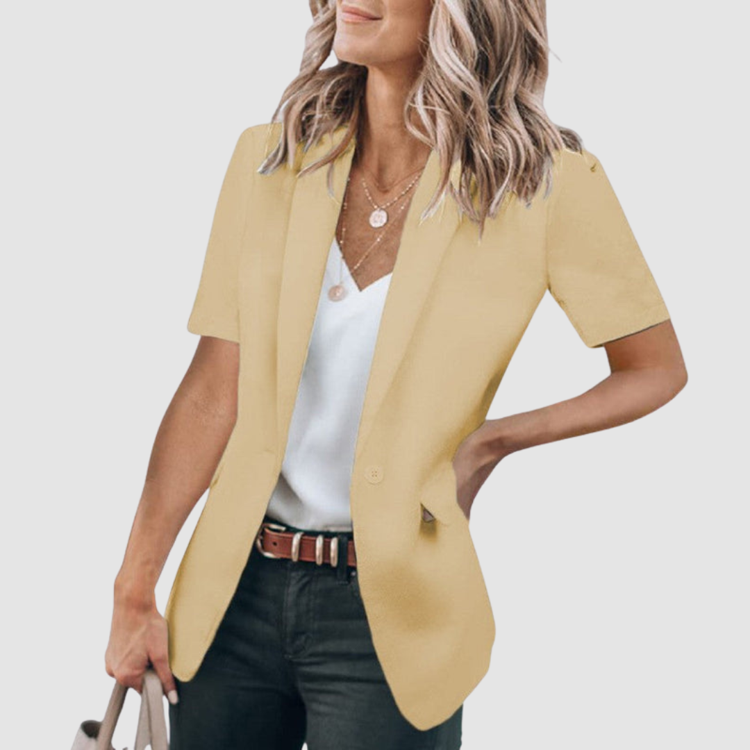 Dollie | Modern Short-Sleeve Blazer