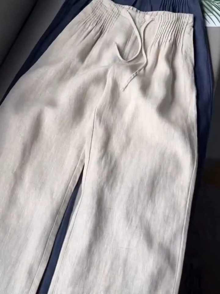 Isa | Wide Leg Pants Apricot