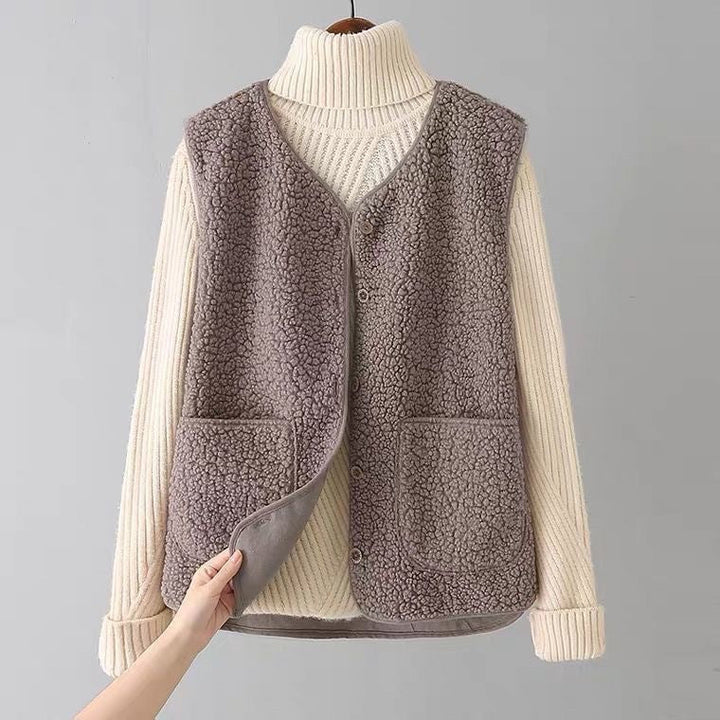 Gae | Soft Sleeveless Cardigan