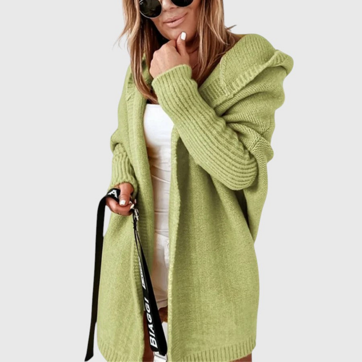 Charlotte | Cozy Hooded Cardigan