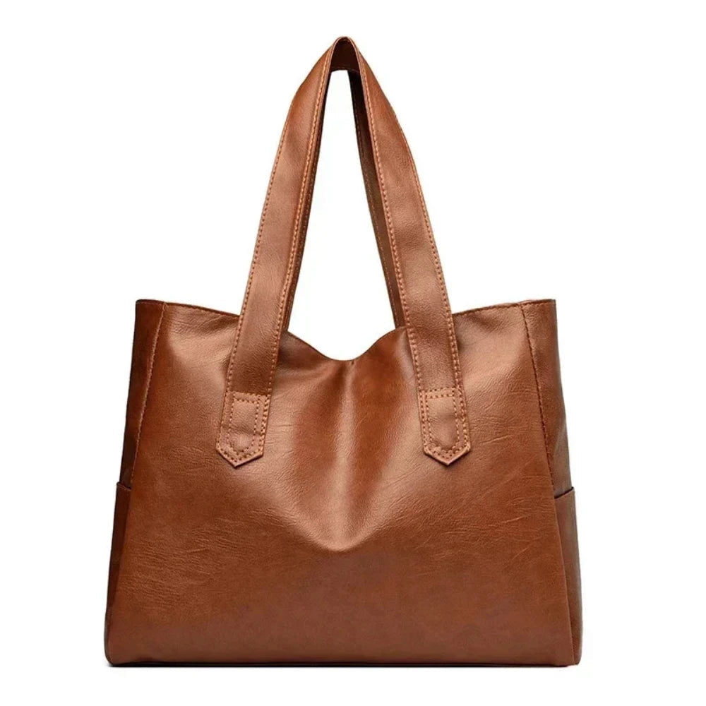 Susan™ | Luxury Minimalist Leather Shoulder Bag