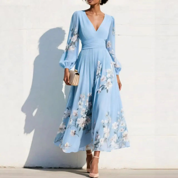 Olivia | Floral Midi Dress