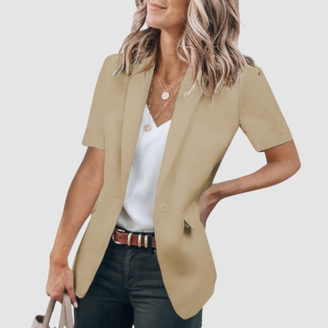 Dollie | Modern Short-Sleeve Blazer