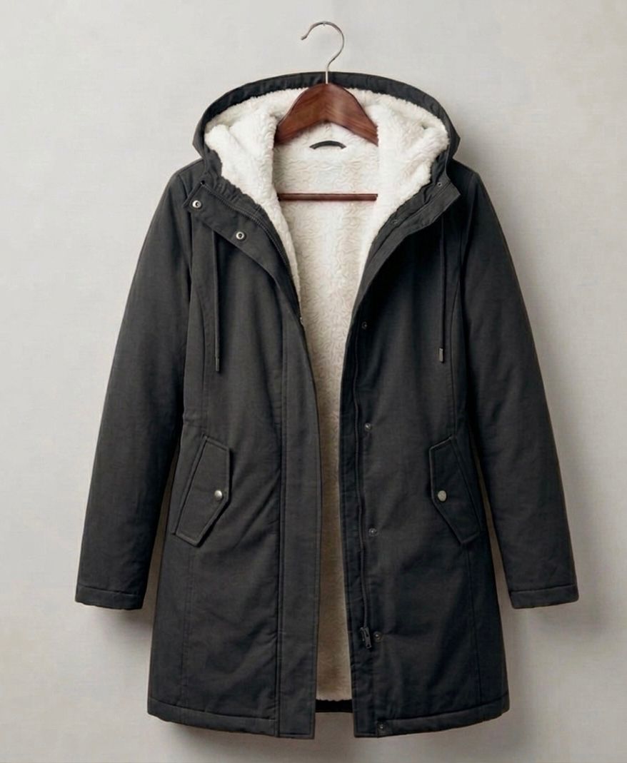 Marjorie | Cozy Hooded Weatherproof Coat