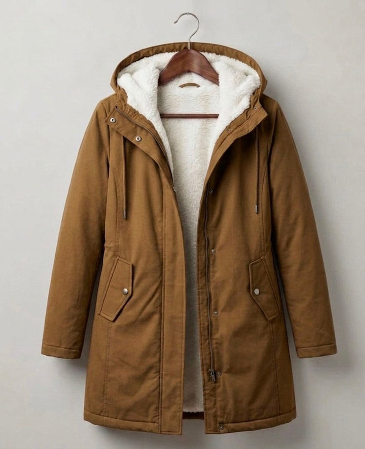 Marjorie | Cozy Hooded Weatherproof Coat