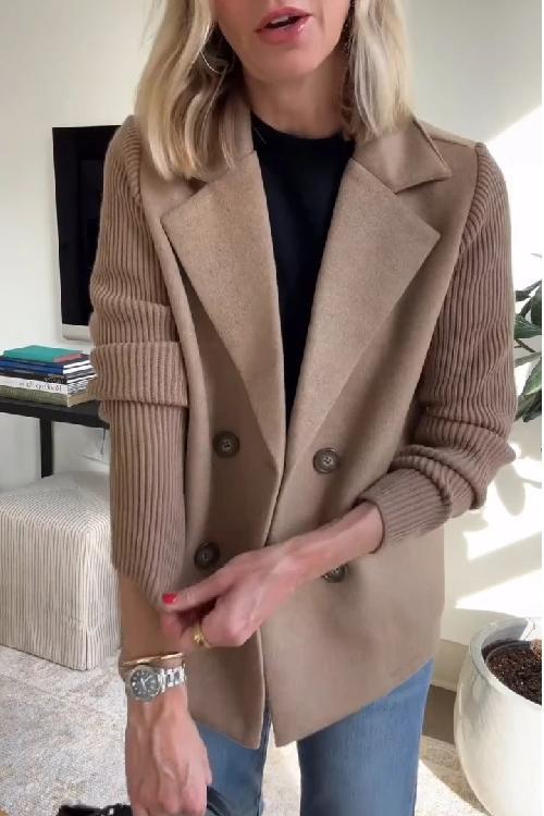 Kristiana | Elegant Knitted Blazer