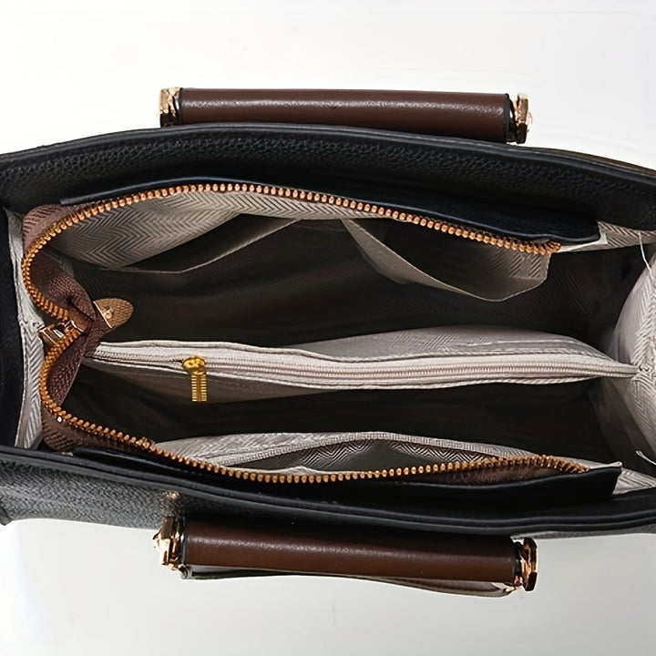 Luna™ | Elegant 3-Piece Leather Bag Set
