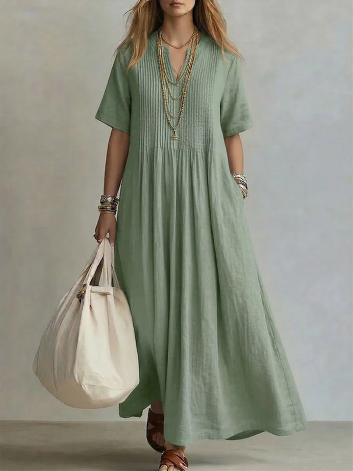 Nathalia | Pleated Dress
