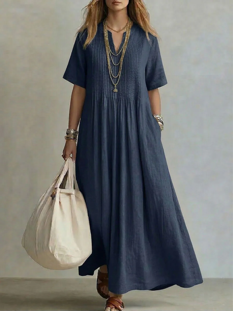 Nathalia | Pleated Dress