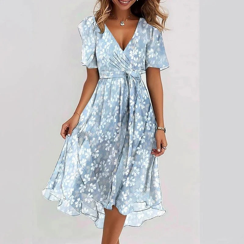 Yara | Elegant Colorful Dress