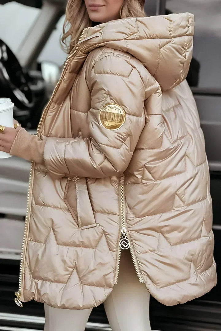 Mila | Quilted Hooded Puffer Jacket