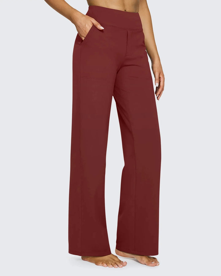 Yara | Stretch Straight Leg Pants