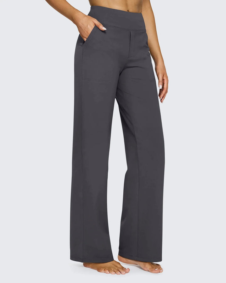 Yara | Stretch Straight Leg Pants